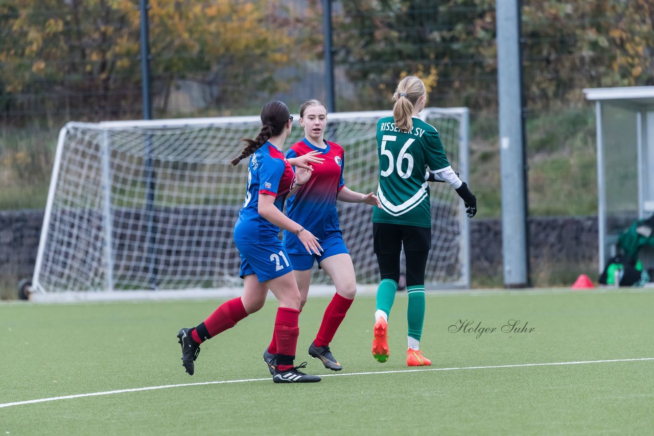 Bild 136 - wBJ Rissen - VfL Pinneberg 2 : Ergebnis: 9:1